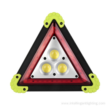 LED Red Triangle Emergency Warning Lamp